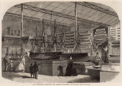 De Internationale Tentoonstelling; Het Ministerie van Marine van de Marinehof door English School