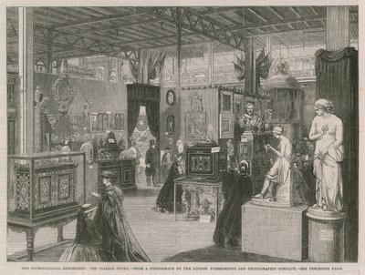 De Internationale Tentoonstelling; De Italiaanse Hof door English School