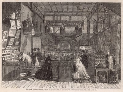 De Internationale Tentoonstelling; Het Nieuw-Zeelandse Hof door English School