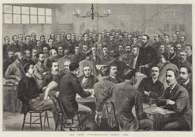 De Ierse parlementaire partij door English School
