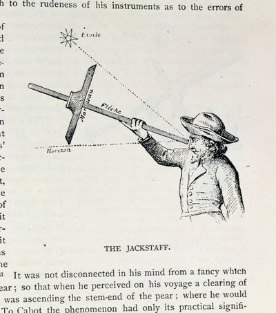 De Jackstaff, uit The Narrative and Critical History of America, bewerkt door Justin Winsor, Londen, 1886 door English School