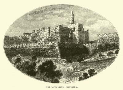 De Jaffa-poort, Jeruzalem door English School