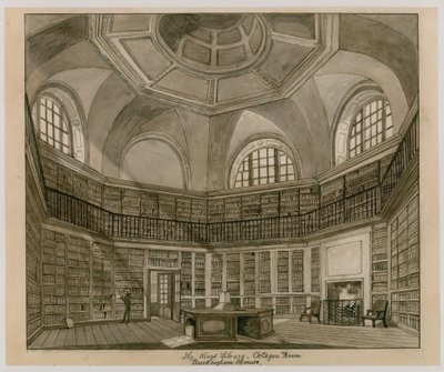 De Koningsbibliotheek, Octagon Room, Buckingham Palace door English School