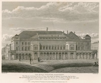 Het Kings Theater, Haymarket, Londen door English School