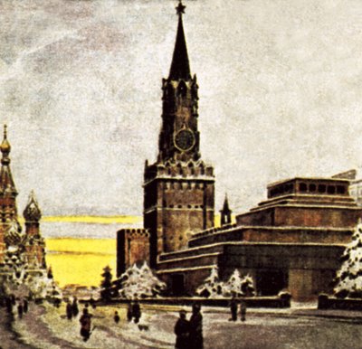 Het Kremlin, Moskou door English School