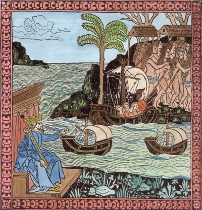 De landing van Columbus, uit Vol II van 