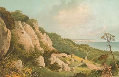 De Aardverschuiving bij Ventnor--Isle of Wight door English School