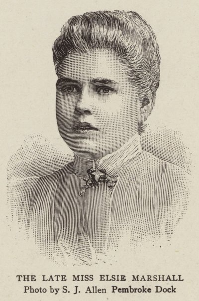 De Wijlen Juffrouw Elsie Marshall door English School