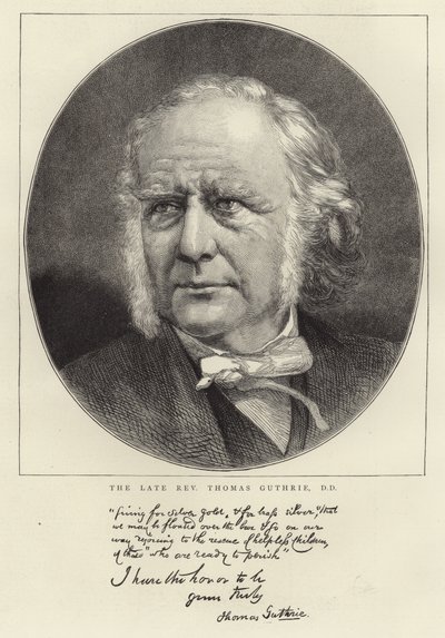 De Wijlen Ds. Thomas Guthrie door English School