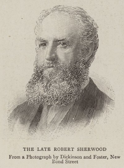 De Laatste Robert Sherwood (gravure) door English School