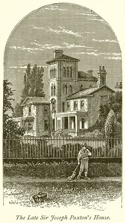 Het Huis van de Wijlen Sir Joseph Paxton door English School
