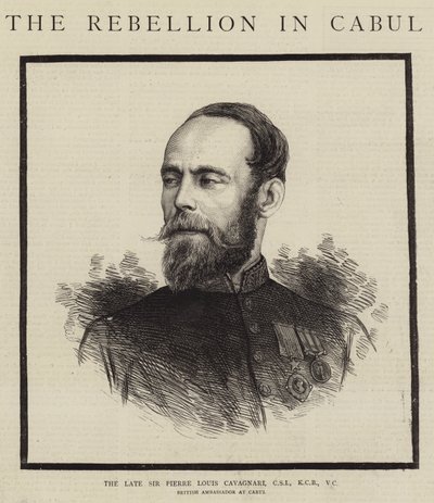 Wijlen Sir Pierre Louis Cavagnari, CSI, KCB, VC door English School
