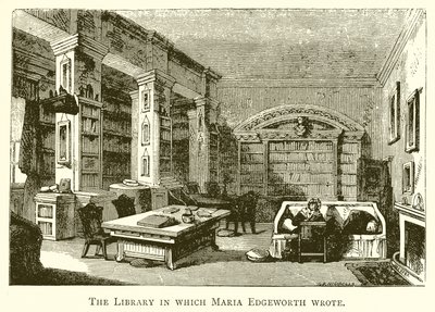 De Bibliotheek waarin Maria Edgeworth schreef door English School