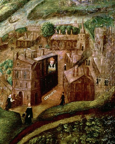 Het Leven en de Dood van Sir Henry Unton (1557-96), (detail) door English School