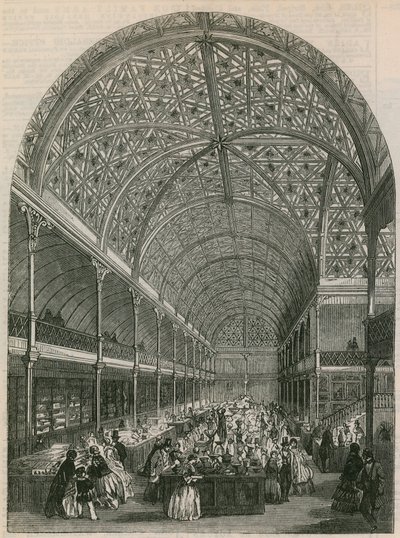 Het Londense Crystal Palace, Regent Circus, Oxford Street door English School