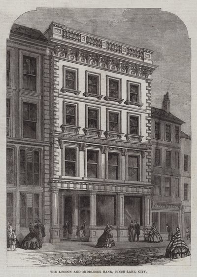 De London and Middlesex Bank, Finch-Lane, City door English School
