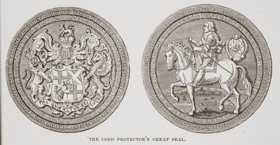 Het Grote Zegel van de Lord Protector door English School