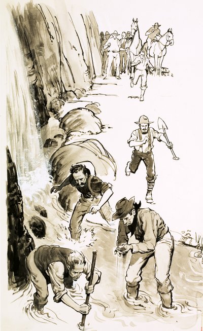 De verloren Adams Diggings door English School