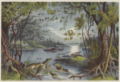 De Ma-Robert op de rivier de Zambezi door English School