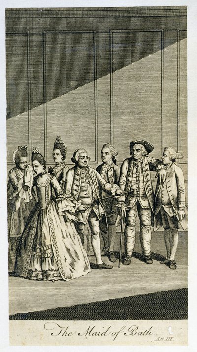 De Dienstmeid van Bath, Act III door English School