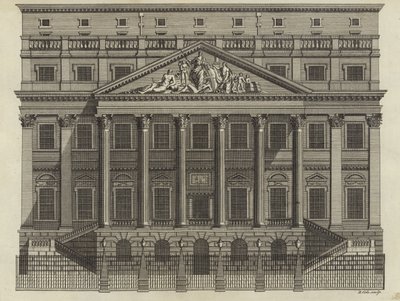 Het Mansion House, City of London door English School
