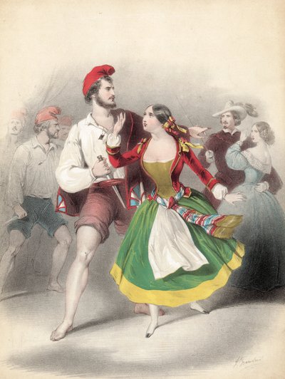 De Masaniello Quadrille door English School