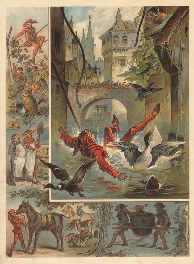 De vrolijke nar door English School