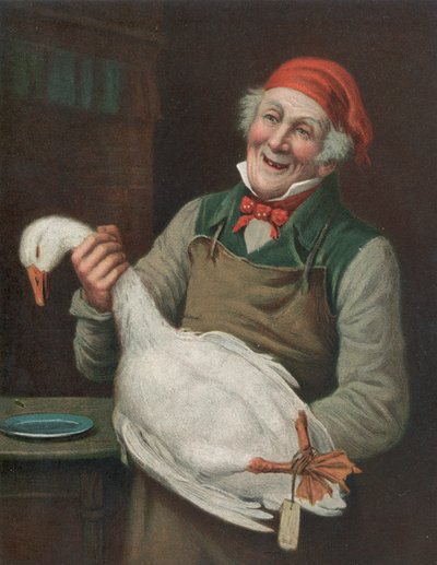 De Michaelmas-gans door English School