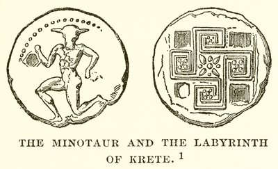 De Minotaurus en het labyrint van Kreta door English School
