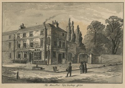De Monster Theetuinen in Pimlico door English School