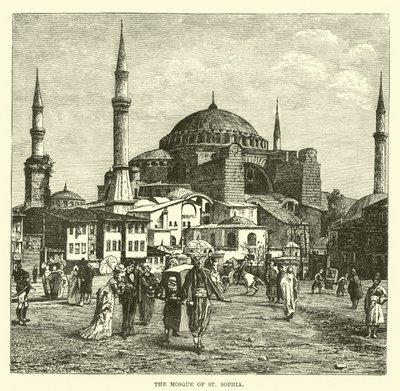 De moskee van St. Sophia door English School