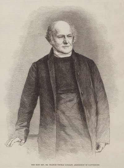 De Zeer Eerwaarde Dr. Charles Thomas Longley, Aartsbisschop van Canterbury door English School