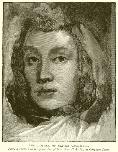 De moeder van Oliver Cromwell door English School