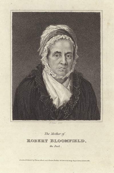 De moeder van Robert Bloomfield, de dichter door English School