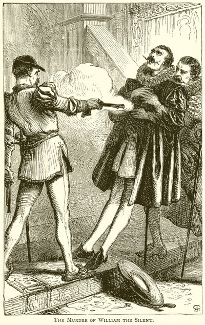 De Moord op Willem de Zwijger door English School
