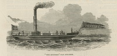 De Mystery ventilator stoomboot door English School
