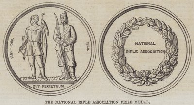 De Nationale Schietvereniging Prijs Medaille door English School