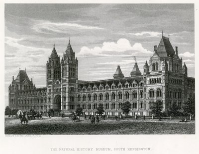 Het Natuurhistorisch Museum, 1881 door English School