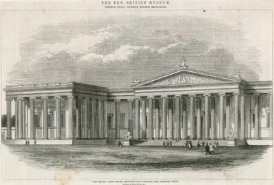 Het Nieuwe British Museum door English School