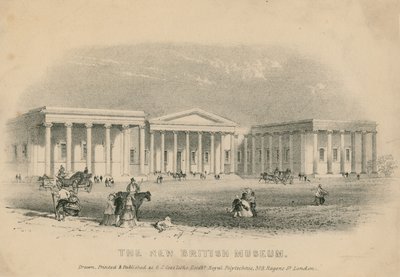 Het Nieuwe British Museum door English School