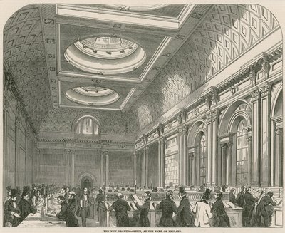 Het Nieuwe Tekenbureau bij de Bank of England door English School