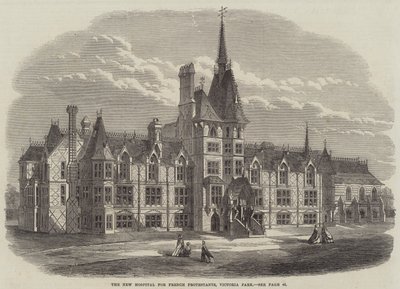 Het Nieuwe Ziekenhuis voor Franse Protestanten, Victoria Park door English School