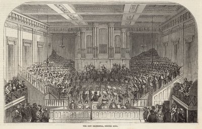 Het Nieuwe Orkest, Exeter Hall, Londen door English School