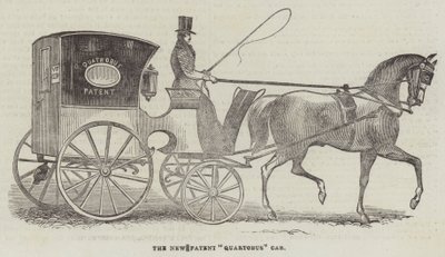 De Nieuwe Octrooi "Quartobus" Taxi door English School