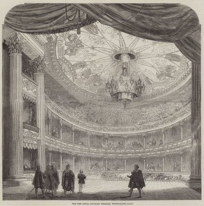Het Nieuwe Royal Pavilion Theatre, Whitechapel-Road door English School