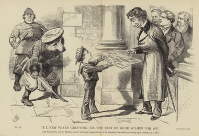 De nieuwjaarsgroet; of de beste wensen voor 1877 door English School