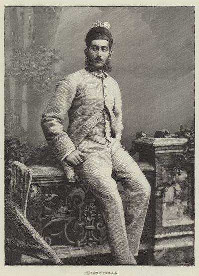 De Nizam van Hyderabad door English School