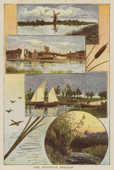 De Norfolk Broads door English School