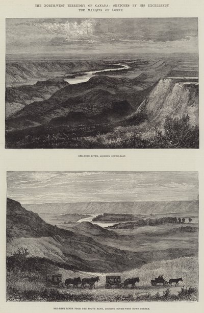 Het Noordwestelijk Territorium van Canada door English School
