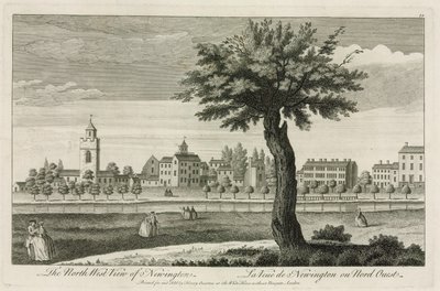 Het noordwestelijke uitzicht van Newington door English School